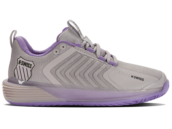 NNEDSZ K-Swiss Ultrashot 3 Womens Tennis Shoes Runners Sneakers in Purple Rain - US 9.5