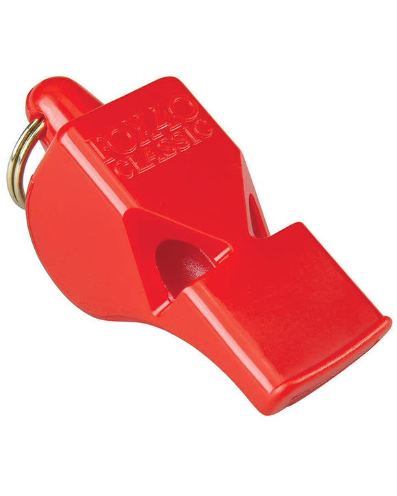 NNEDSZ Fox 40 Classic Whistle Safety Outdoor Camping Sports Referee Football - Red