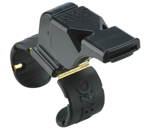 NNEDSZ Fox 40 Classic Fingergrip Whistle Sports Referee Safety Football Soccer - Black