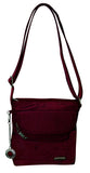 NNEDSZ FIB Mens Crossbody Bag Shoulder Strap Satchel Travel Wallet - Burgundy