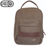 NNEDSZ FIB Canvas Sling Bag Shoulder Strap Messenger Travel Pack w Tablet Pocket - Khaki