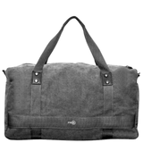 NNEDSZ FIB 52cm Canvas Travel Duffle Bag Casual Duffel - Black