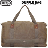 NNEDSZ FIB 52cm Canvas Travel Duffle Bag Casual Duffel - Khaki