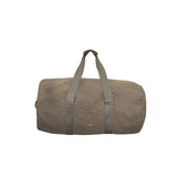 NNEDSZ FIB 70cm Canvas Duffle Bag Travel Heavy Duty Large Sports Gym Work - Khaki
