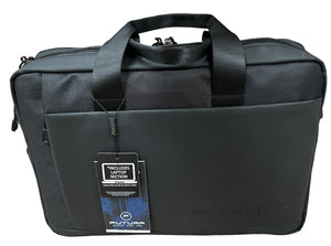 NNEDSZ 15" Futura Laptop Computer Bag Travel Work Messenger Bag w/USB Port - Black