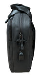 NNEDSZ 15" Futura Laptop Computer Bag Travel Work Messenger Bag w/USB Port - Black