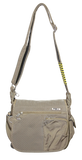 NNEDSZ FIB Mens Flapover Shoulder Bag Cross Body Travel Satchel Shoulder Strap - Sand