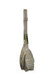 NNEDSZ FIB Mens Flapover Shoulder Bag Cross Body Travel Satchel Shoulder Strap - Sand