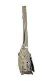 NNEDSZ FIB Mens Flapover Shoulder Bag Cross Body Travel Satchel Shoulder Strap - Sand