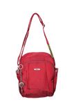 NNEDSZ FIB Mens Tablet Crossover Bag Shoulder Strap Crossbody Satchel Travel - Burgundy