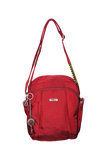 NNEDSZ FIB Mens Tablet Crossover Bag Shoulder Strap Crossbody Satchel Travel - Burgundy