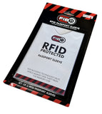 NNEDSZ RFID Blocking Sleeve Secure Passport ID Protector Anti Thief Scan - White