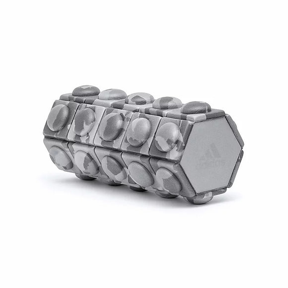 NNEDSZ Adidas Mini Textured Foam Roller Recovery Gym Fitness Sport Physio - Grey Camo