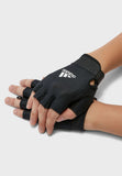 NNEDSZ Adidas Adjustable Essential Gloves Weight Lifting Gym Workout Training - Black - Small
