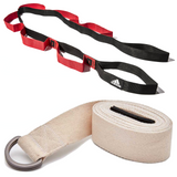 NNEDSZ 2pc Set Adidas Stretch Assist Band Looped + Yoga Strap 2.5m Long Adjustable Belt