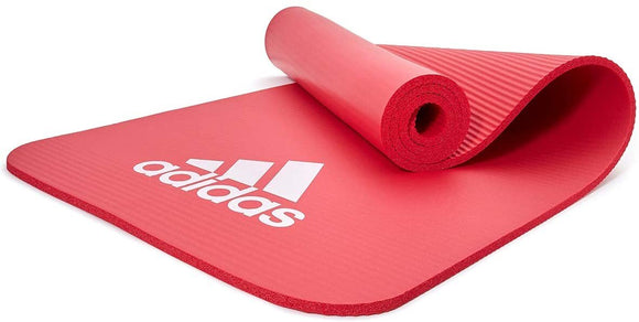 NNEDSZ Adidas Fitness Mat 7mm Exercise Training Floor Gym Yoga Judo Pilates  - Red