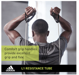 NNEDSZ Adidas Resistance Tube Yoga Pilates Gym Exercise Home Fitness Workout L1