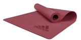 NNEDSZ Adidas Premium Yoga Mat 5mm Exercise Training Floor Gym Fitness Pilates - Mystery Ruby