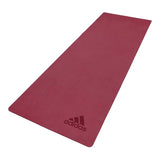 NNEDSZ Adidas Premium Yoga Mat 5mm Exercise Training Floor Gym Fitness Pilates - Mystery Ruby