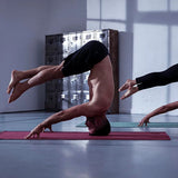 NNEDSZ Adidas Premium Yoga Mat 5mm Exercise Training Floor Gym Fitness Pilates - Mystery Ruby