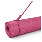 NNEDSZ Adidas Premium 5mm Camo Sports Home/Gym Fitness Exercise Yoga Mat Power Berry