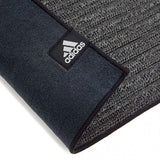 NNEDSZ Adidas 2mm Hot Bikram Yoga Mat Pad Exercise Fitness Pilates Gym Non-Slip - Black