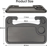 NNEDSZ Multi Function Handy Car Table Tray Stand Laptop Drink Holder Eating Food Desk