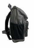 NNEDSZ 23.5L Leuts Primary Deluxe Backpack School Library Book Bag - Grey