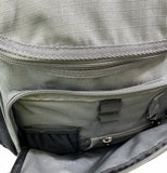 NNEDSZ 23.5L Leuts Primary Deluxe Backpack School Library Book Bag - Grey