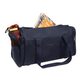 NNEDSZ 28L Travel Foldable Duffel Bag Gym Sports Luggage Foldaway School Bags - Navy