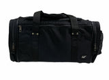 NNEDSZ 44L Travel Foldable Duffel Bag Gym Sports Luggage Travel Foldaway D-Zip Top School Bags - Black