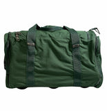 NNEDSZ 44L Travel Foldable Duffel Bag Gym Sports Luggage Travel Foldaway D-Zip Top School Bags - Bottle Green