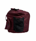 NNEDSZ 44L Travel Foldable Duffel Bag Gym Sports Luggage Travel Foldaway D-Zip Top School Bags - Maroon