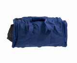 NNEDSZ 44L Travel Foldable Duffel Bag Gym Sports Luggage Travel Foldaway D-Zip Top School Bags - Royal Blue