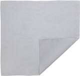 NNEDSZ Paisley 100% COTTON Head Wrap Durag Bandanna Summer Biker Scarf Mask - Grey (Plain)