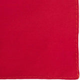 NNEDSZ Paisley 100% COTTON Head Wrap Durag Bandanna Summer Biker Scarf Mask - Red (Plain)