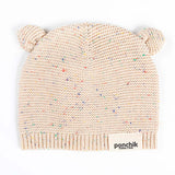 NNEDSZ Ponchik Babies + Kids Bear Knitted Beanie Hat - Carmel - 12-24 Months