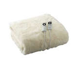 NNEDSZ Sunbeam Sleep Perfect Super King Bed Wool Fleece Heated Blanket