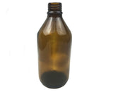 NNEDSZ 12x 600ml Amber Glass Bottle Cosmetic Essential Oil General Purpose Storage