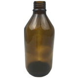 NNEDSZ 24x 600ml Amber Glass Bottle Cosmetic Essential Oil General Purpose Storage