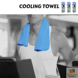 NNEDSZ 3x INSTANT COOLING TOWEL UPF 50+ Ice Cold Sport Sweat Absorbing Leisure 66x43