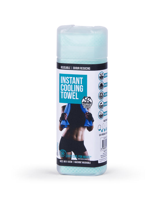 NNEDSZ INSTANT COOLING TOWEL UPF 50+ Ice Cold Sport Sweat Absorbing Chemical Free 66x43