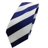 NNEDSZ AFL Footy Neck Tie Football Club Wedding Aussie Rules - Carlton Blues