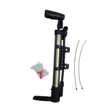 NNEDSZ MINI BICYCLE AIR PUMP Bike Hand Ball Inflator Portable Cycling Tyre Aluminium