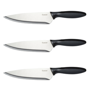 NNEDSZ 3Pc Set 18.5cm Culinare Chef Knife Cutlery Tool Kitchen Stainless Steel Cutting