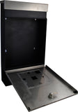NNEDSZ Sandleford  Letter Box Caddy Stainless Steel Lockable Mailbox - Wall Mounted