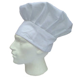 NNEDSZ ADULT CHEFS HAT White Kitchen Cooking Baker Cap Chef Party Cotton Blend BBQ