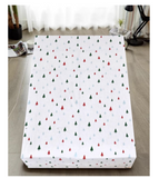 NNEDSZ Queen Luxury 100% Cotton Flannelette Fitted Bed Sheet Authentic Flannel - White