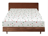 NNEDSZ Queen Luxury 100% Cotton Flannelette Fitted Bed Sheet Authentic Flannel - White