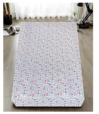 NNEDSZ Queen Luxury 100% Cotton Flannelette Fitted Bed Sheet Xmas Flannel - Christmas
